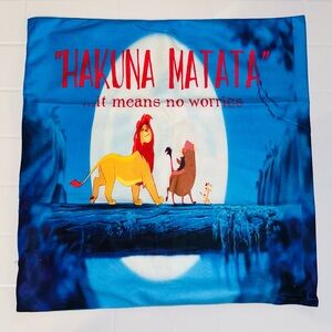 Disney Lion King 18” Pillow Cover - New